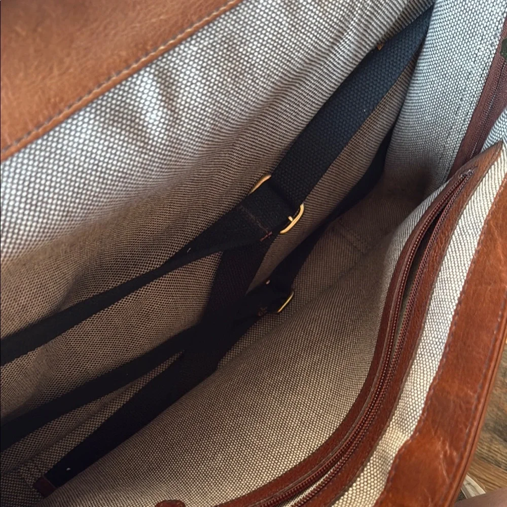 Vintage Classic‎ Brown Leather Men's Briefcase